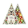 English Tea Shop Advent Calendar Triangle Style White