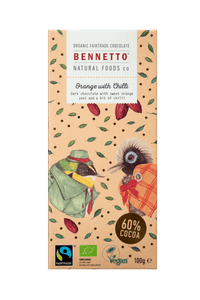 Bennetto Orange & Chilli Chocolate 100g