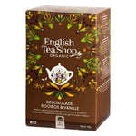 English Tea Shop Organic Tea - Chocolate, Rooibos & Vanilla 20 Teabags