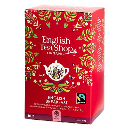 English Tea Shop Organic English Breakfast Tea 20 Teabags