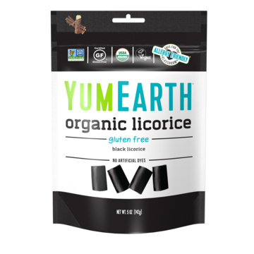 YumEarth Organic Black Licorice 142g (bbd 02/24)